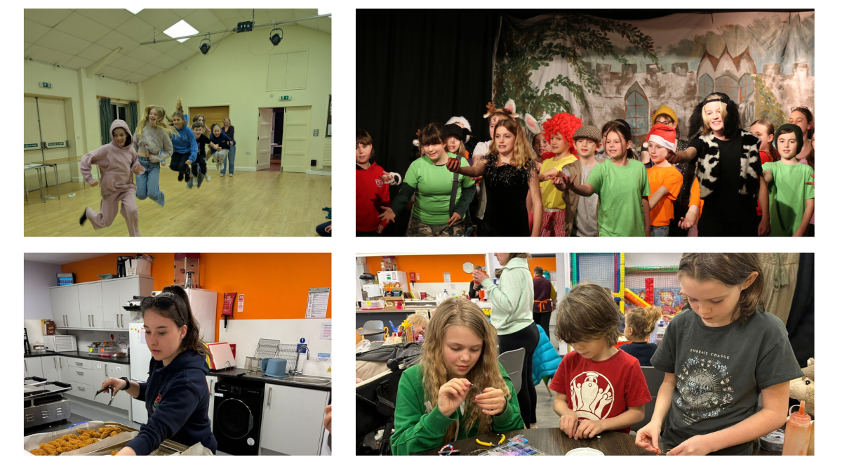 Young people from groups in Sturminster Newton and Buckland Newton who've previously benefitted from funding