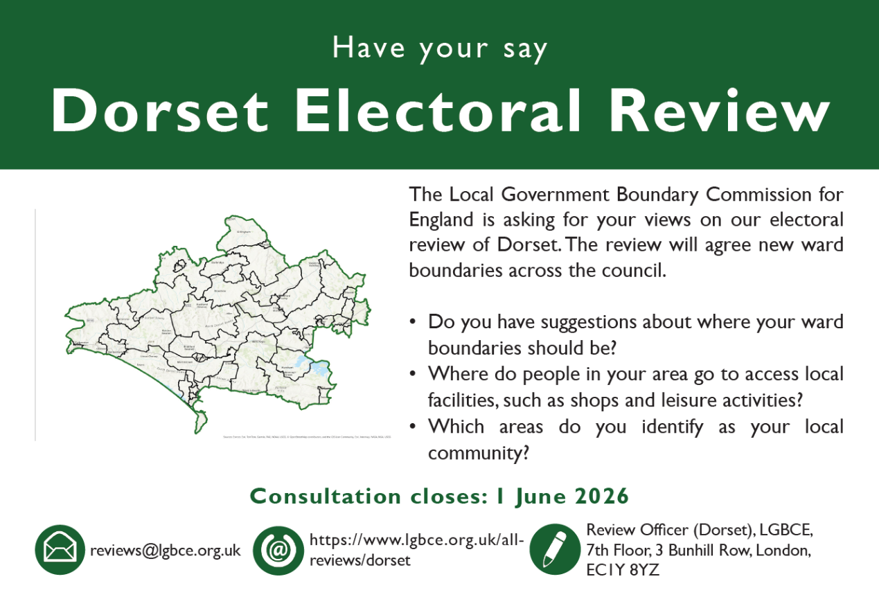 Have your say on Dorset's electoral review
