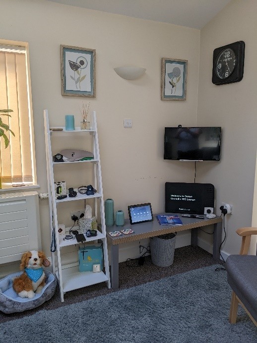 photo of the inside of the TEC lounge