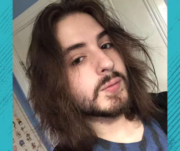 Portrait of Leon, who has shared his recovery story.