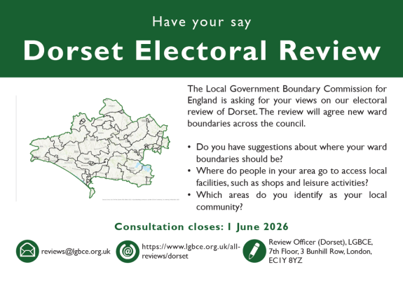 Have your say on Dorset's electoral review